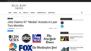 Fact Check: JAG Did NOT Claim 97 'Media' Arrests In November And December 2023