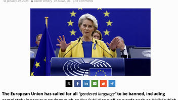 Fact Check: EU Did NOT Vow To Ban 'Gendered Language' In Everyday Speech