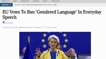 Fact Check: EU Did NOT Vow To Ban 'Gendered Language' In Everyday Speech