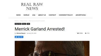 Fact Check: US Special Forces Did NOT Arrest Merrick Garland In January 2024