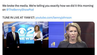 Fact Check: Fake Video Shows Dozens Of News Anchors Saying 'Taylor Swift Is Not a Psy-Op'
