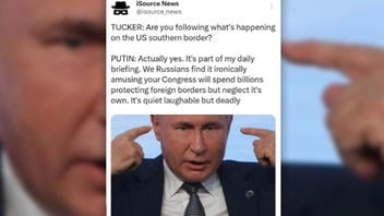 Fact Check: Tucker Carlson-Vladimir Putin Exchange About US Border Is NOT Authentic -- Interview Hadn't Happened Yet