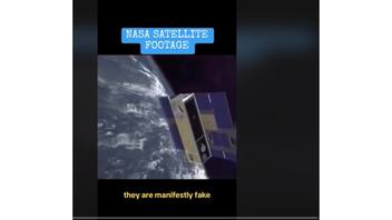 Fact Check: NASA Video Does NOT Prove Satellites Are Fake