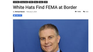 Fact Check: U.S. Marine Corps 'White Hats' Did NOT Arrest FEMA Regional Administrator Tony Robinson In February 2024