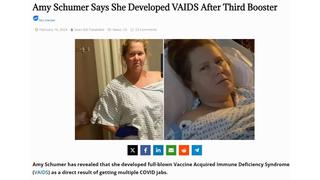 Fact Check: Amy Schumer Did NOT Say She Developed VAIDS As A Direct Result Of COVID-19 Vaccination