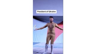 Fact Check: Video Does NOT Show Zelenskyy Doing Crotch-Jiggling Belly Dance -- It's Doctored Footage Of Argentinian Dancer 