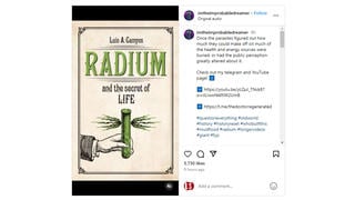 Fact Check: Radium Exposure Is NOT Beneficial To Human Health