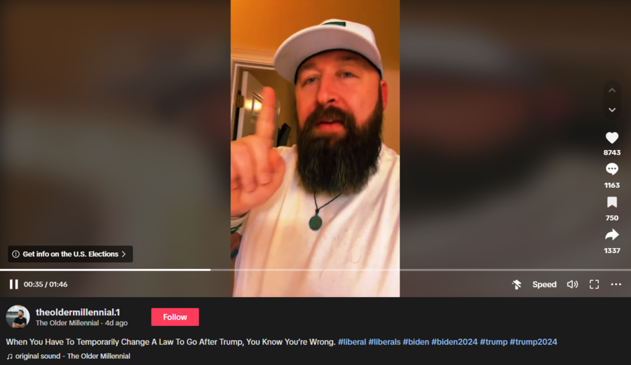 e. jean carroll law Democrats TikTok video.png