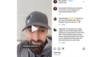 Fact Check: Zelenskyy Did NOT Put Bounty On Tucker Carlson's Head