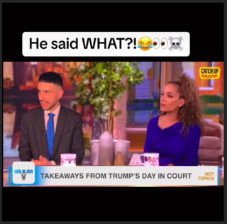 Fact Check: Video Showing 'The View' Guest Accusing Whoopi Goldberg Of Being 'Full Of Shit' Is NOT Real -- Satirical Clip Is Edited 