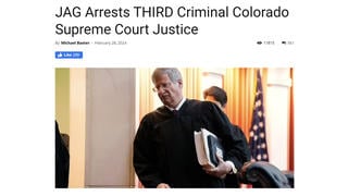 Fact Check: U.S. JAG Did NOT Arrest 3rd Colorado Supreme Court Justice 