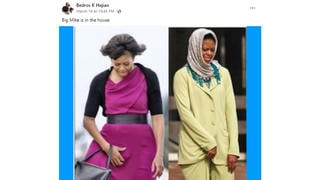 Fact Check: Images Used To Imply Michelle Obama Is Male Are Fakes
