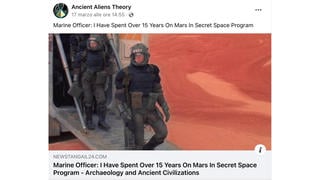 Fact Check: NO Marine Officer Said 'I Have Spent Over 15 Years On Mars In Secret Space Program' -- NO Humans Have Set Foot On Mars As Of March 2024