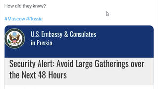 Fact Check: US Embassy In Russia Did NOT Issue Security Alert 48 Hours Before Attack On Moscow Concert Hall