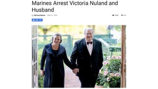 Fact Check: Marines Did NOT Arrest Victoria Nuland, Husband