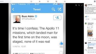 Fact Check: Buzz Aldrin Did NOT Post That 'The Apollo 11 Missions' Were 'Staged'