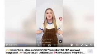 Fact Check: Video Of Kelly Clarkson Promoting Keto Weight-Loss Gummies Is NOT Authentic