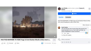 Fact Check: Video Does NOT Show US Anti-Bunker Missile Strike In Yemen -- It's Gamer Video  From Arma 3
