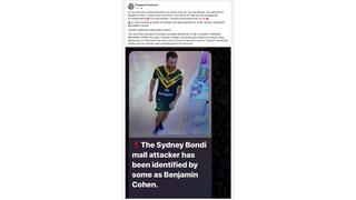 Fact Check: Benjamin Cohen Was NOT Sydney Mall Attacker -- He Was Wrongly Linked To Mass Stabbing By Social Media