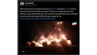 Fact Check: Video Does NOT Show Yemeni Missiles Launched At Israel On April 13, 2024 -- Clip Has Been On The Internet Since 2015