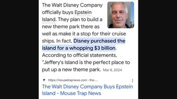 Fact Check: Disney Did NOT Buy Jeffrey Epstein's Island -- Joke Website Originated Claim