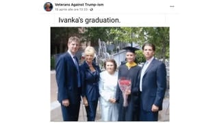  Fact Check: Donald Trump DID Attend Daughter Ivanka's Graduation -- Post Implying Otherwise Ignores Second Photo