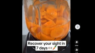 Fact Check: Carrot, Baking Soda Recipe Does NOT Repair Eyesight In 1 Week