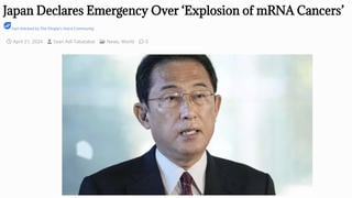 Fact Check: Japan Did NOT Declare Emergency Over 'Explosion Of mRNA Cancers'