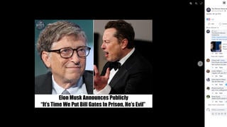 Fact Check: Elon Musk Did NOT Publicly State That Bill Gates Should Go To Prison As Of April 2024 -- Claim Is From Site That Publishes 'Fake News' And Satire