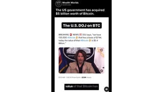 Fact Check: US Government Did NOT Buy $5 Billion In Bitcoin -- It Was Seizure Of Stolen Funds 