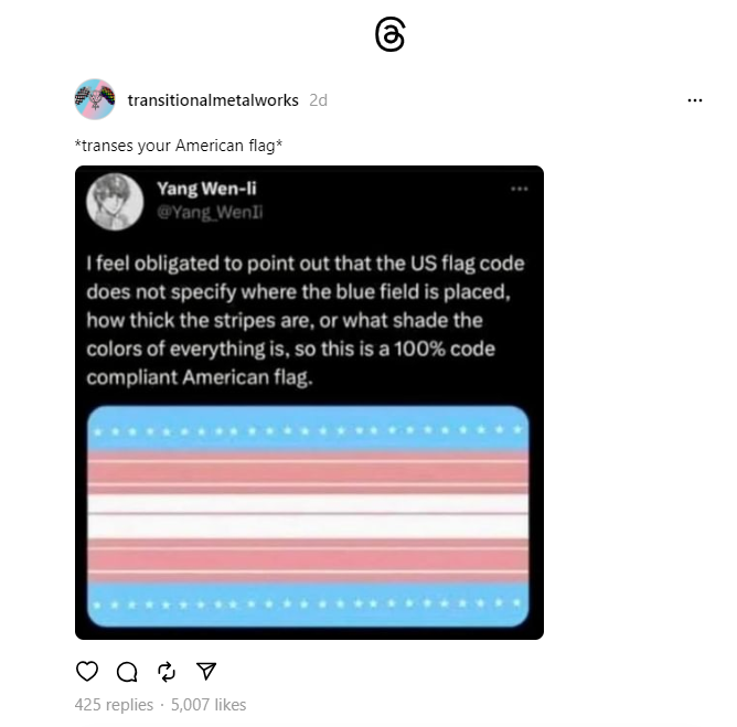 us flag code Threads post.png