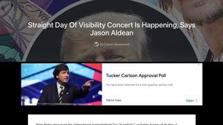 Fact Check: Jason Aldean Did NOT Say 'Straight Day Of Visibility Concert Is Happening'