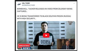 Fact Check: Tucker Carlson Did NOT Release A Photo Of Zelenskyy Captured and Arrested
