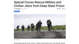 Fact Check: NO Evidence That Special Forces Freed 'Military and Civilian J6ers From Deep State Prison'