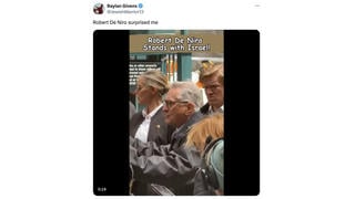 Fact Check: Video Does NOT Show Robert De Niro Yelling At Anti-Israel Protesters -- He Was Rehearsing For An Upcoming Netflix Series