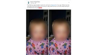 Fact Check: SCAM Posts Push Claim About Found 2-Year-Old To Lure People To Share Them