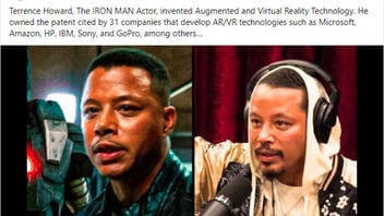 Fact Check: 31 Patent Citations Do NOT Prove Actor Terrence Howard Invented Virtual Reality