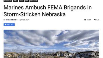 Fact Check: U.S. Marines Did NOT Block FEMA From Tornado Relief In Omaha 