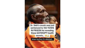 Fact Check: Image Of 'Dr. Sebi's Cousin' In Court For 'Revealing ... Health Secrets' Is Likely AI Creation
