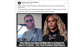 Fact Check: Beyonce Did NOT Offer Country Stars Millions To Join Her On Stage -- Claim Originated On Satire Source