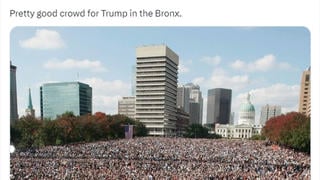 Fact Check: Social Media Photo Does NOT Show Trump May 2024 Rally In Bronx -- It's Obama Event From 2008