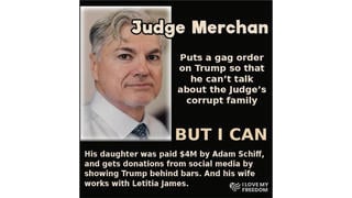 Fact Check: Daughter Of Judge Merchan Did NOT 'Show Trump Behind Bars' On Social Media