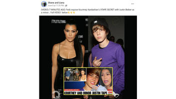 Fact Check: CNN Did NOT Broadcast Fake Story About A Sex Tape Involving Kourtney Kardashian And Justin Bieber