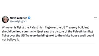 Fact Check: US Treasury Did NOT Fly Palestinian Flag -- It Was A Pride Flag