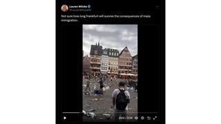 Fact Check: Frankfurt Litter Scene Was NOT Caused By Immigrants To Germany -- The Mess Was Left By Euro 2024 Soccer Spectators