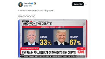 Fact Check: CNN Did NOT Refer To Michelle Obama As Transgender Male After Presidential Debate