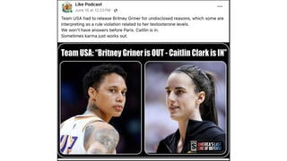 Fact Check: Caitlin Clark Did NOT Replace Brittney Griner On The USA Women's Olympic Basketball Team -- It's A Satire Post