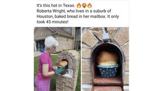 Fact Check: Texas Woman Did NOT Bake Bread In Outdoor Mailbox In Sweltering Heat of June 2024 -- Post Started As Joke