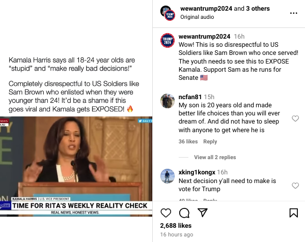 kamala harris young people are stupid IG post.png