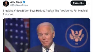 Fact Check: Biden Did NOT Say In June 2024 He Might Resign For Medical Reasons -- Quote Dates Back To 2020